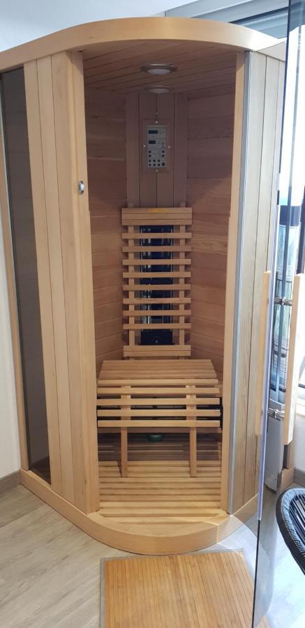 Studio avec sauna au calme à 15 min de Colmar Trois-Épis Extérieur photo