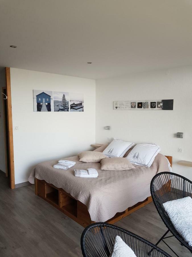 Studio avec sauna au calme à 15 min de Colmar Trois-Épis Extérieur photo